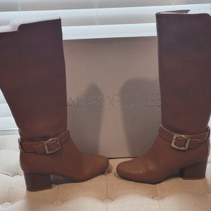 Aerosoles Tan Boots, size 6.5